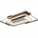 Modern Contemporary Rectangle Aluminum Alloy Flush Mount Ceiling Light