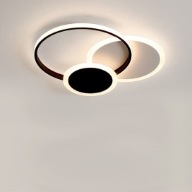 Modern Contemporary Round Aluminum Alloy Flush Mount Ceiling Light