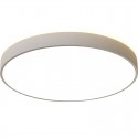 Modern Contemporary Round Stainless Steel Flush Mount Ceiling Light