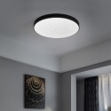 Modern Contemporary Ultra-thin Round Stainless Steel Flush Mount Ceiling Light