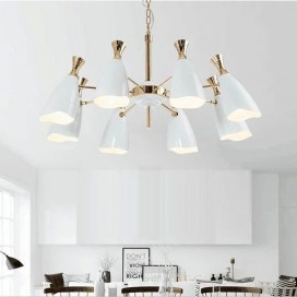 Modern/ Contemporary 8 Light Chandelier