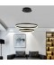 Modern Contemporary Ring Zinc Alloy Pendant Light