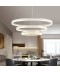 Modern Contemporary Ring Zinc Alloy Pendant Light