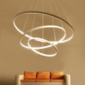 Modern Contemporary Ring Stainless Steel Pendant Light