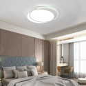 Modern Contemporary Stainless Steel Flush Mount Ceiling Light