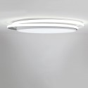 Modern Contemporary Stainless Steel Flush Mount Ceiling Light