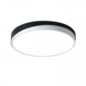 Modern Contemporary Round Stainless Steel Flush Mount Ceiling Light