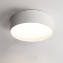 Modern Contemporary Round Stainless Steel Flush Mount Ceiling Light