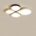 Modern Contemporary Macaron Children's Room Stainless Steel Flush Mount Ceiling Light