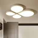 Modern Contemporary Macaron Children's Room Stainless Steel Flush Mount Ceiling Light