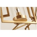 Fine Brass 4 Light Chandelier