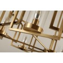 Fine Brass 4 Light Chandelier