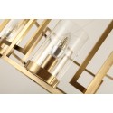 Fine Brass 8 Light Chandelier