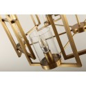 Fine Brass 8 Light Chandelier