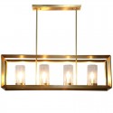 Fine Brass 4 Light Chandelier