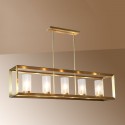 Fine Brass 5 Light Chandelier