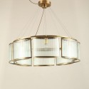 Fine Brass 8 Light Chandelier