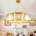 Fine Brass 8 Light Chandelier