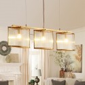 Fine Brass 3 Light Chandelier