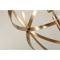 Globe Fine Brass Candle Chandelier