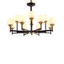 Fine Brass 12 Light Chandelier