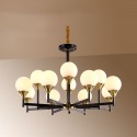 Fine Brass 12 Light Chandelier