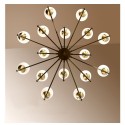 Fine Brass 16 Light Chandelier