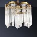 Fine Brass 3 Light Chandelier