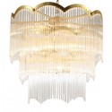 Fine Brass 12 (5+4+3) Light Three Tiers Chandelier