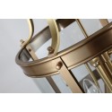 Fine Brass 5 Light Chandelier