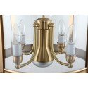 Fine Brass 5 Light Chandelier