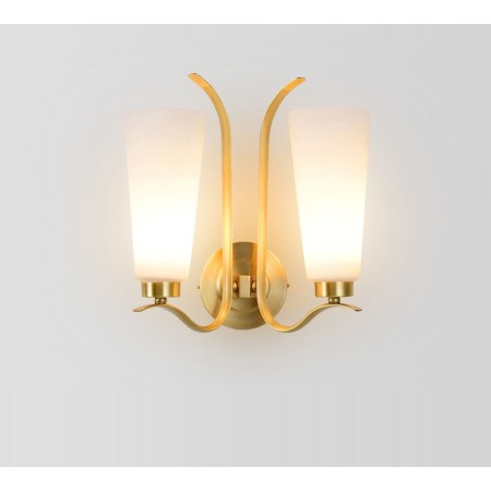 Fine Brass 2 Light Wall Sconce