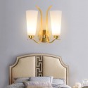 Fine Brass 2 Light Wall Sconce