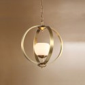 Fine Brass 1 Light Chandelier