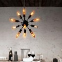 12 Light Retro Vintage Sputnik Chandelier