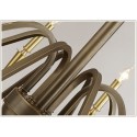 Candle Style Fine Brass 12 Light Chandelier