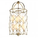 Fine Brass 8 Light Chandelier