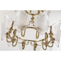 Fine Brass 16 Light Chandelier