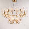 Fine Brass 20 Light Chandelier