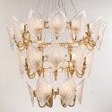 Fine Brass 30 Light Chandelier