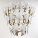 Fine Brass 30 Light Chandelier