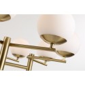 Fine Brass 6 Light Chandelier