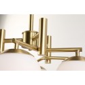 Fine Brass 8 Light Chandelier