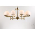 Fine Brass 10 Light Chandelier