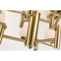 Fine Brass 12 (6+6) Light Two Tiers Chandelier