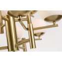 Fine Brass 12 (6+6) Light Two Tiers Chandelier