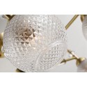 Fine Brass 8 Light Crystal Chandelier