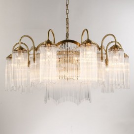 Fine Brass 18 Light Chandelier