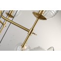 Fine Brass 12 (8+4) Light Two Tiers Chandelier