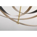 Fine Brass 8 Light Chandelier